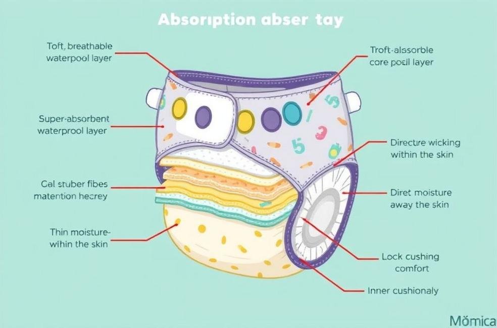 Absorção Eficiente Para Mantê-los Secos
