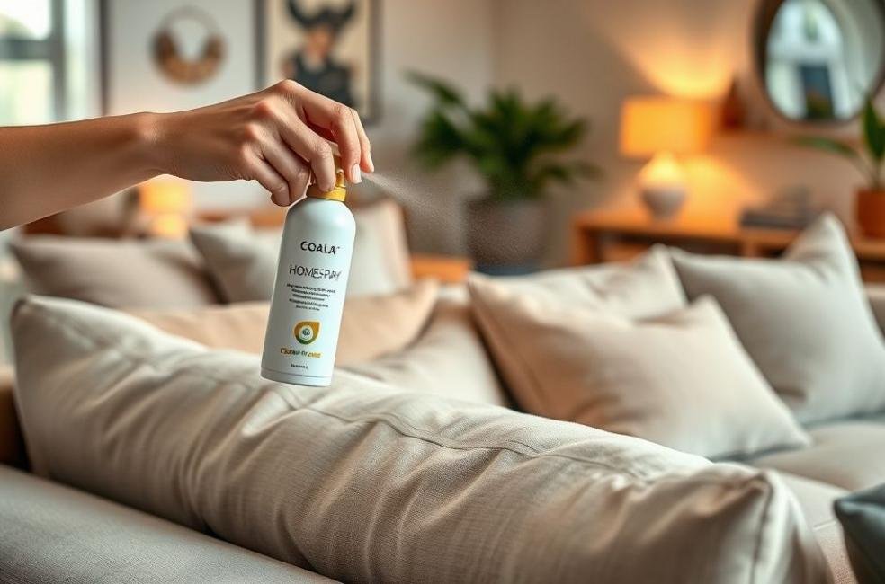 Como Usar Coala Home Spray em Ambientes e Tecidos