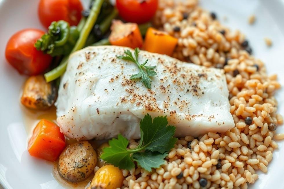 Placa de vegetais fatiados de forma organizada e atraente.