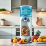 Bebedouro Britânia em uma cozinha moderna.