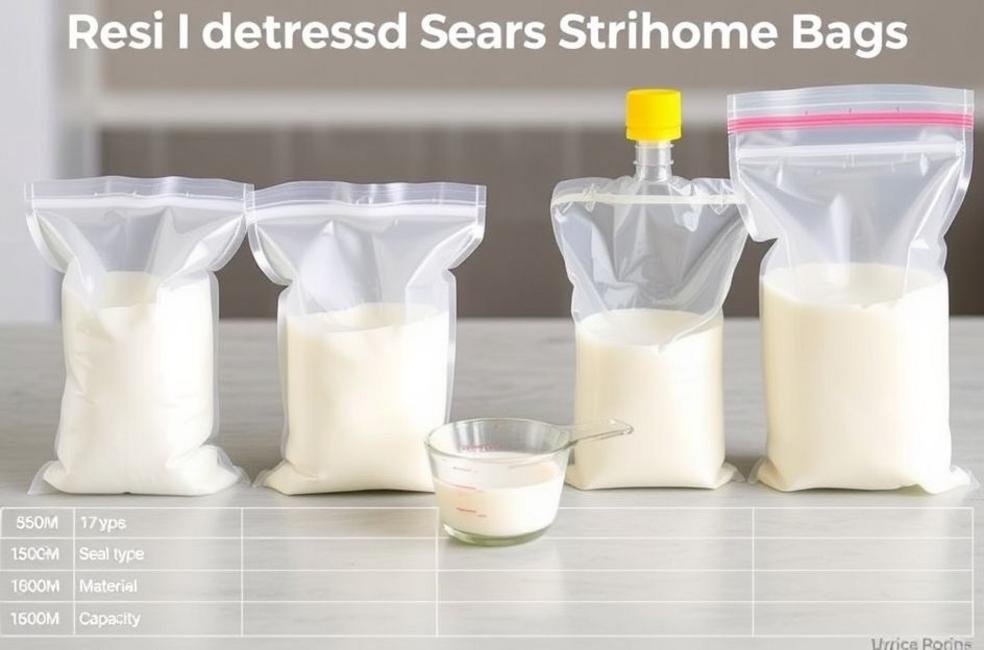 Como Escolher o Saco Certo para Armazenar Leite Materno