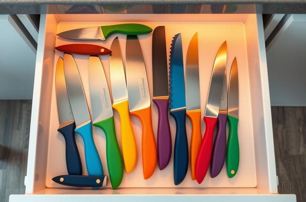 Dicas para Escolher e Manter Suas Facas Antiaderentes