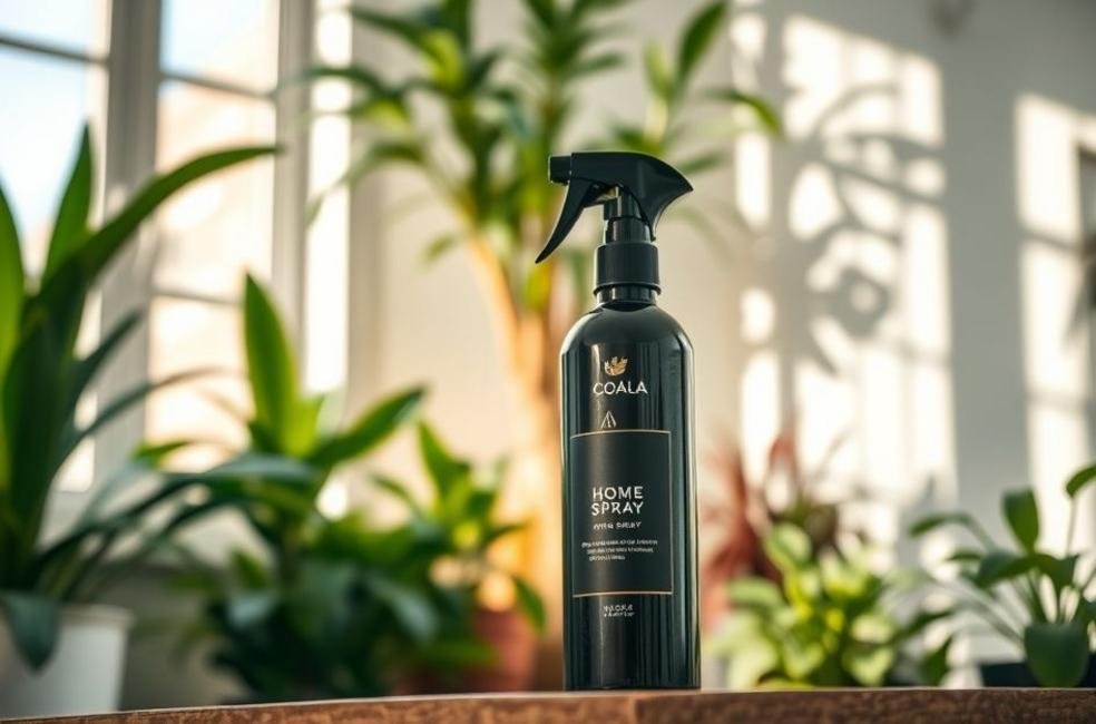 Uma casa tranquila decorada com Coala Home Spray.