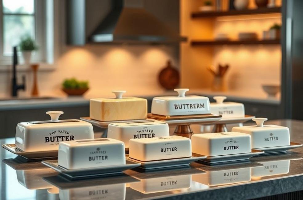 As Melhores Manteigueiras do Mercado: Opções Elegantes e Funcionais