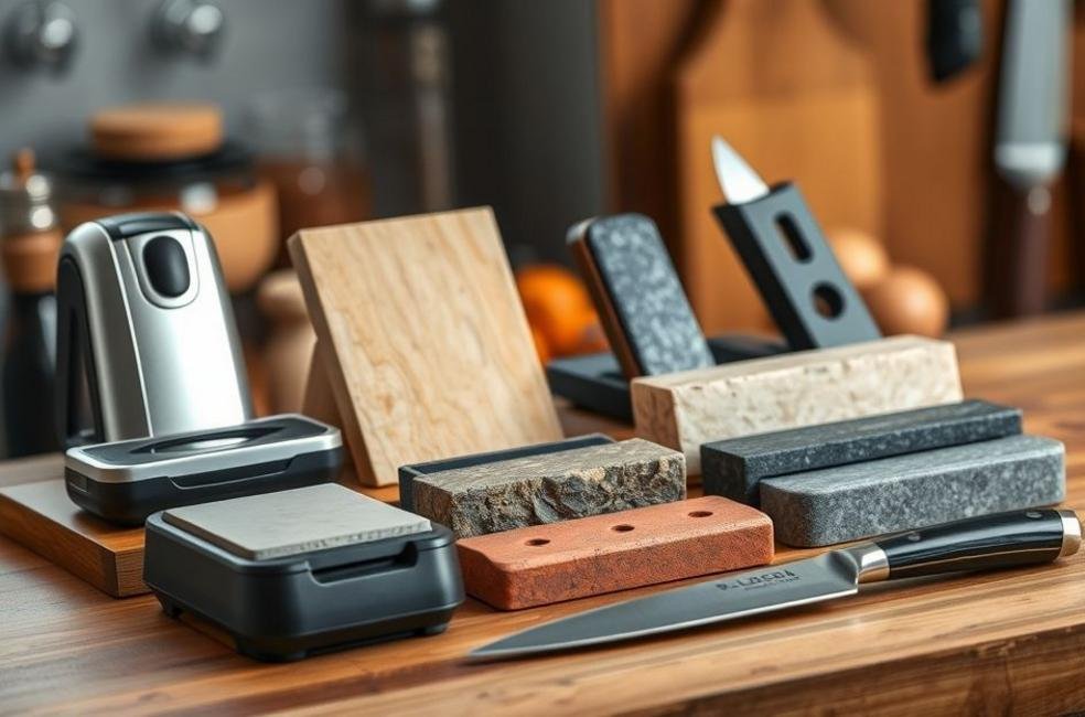 Os Diferentes Tipos de Afiadores de Facas