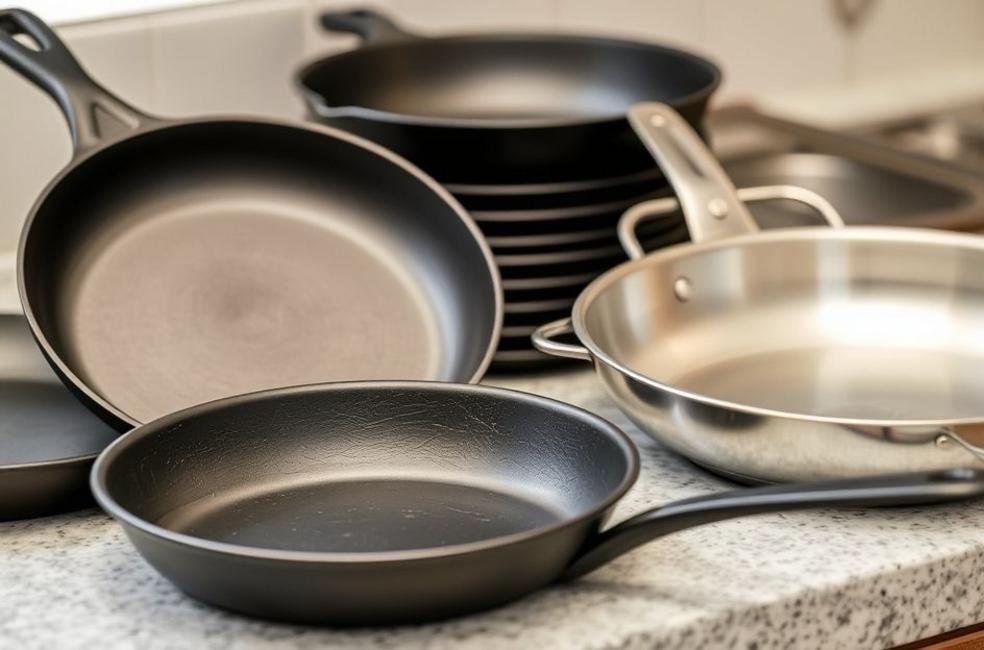 Entendendo os Tipos de Frigideiras