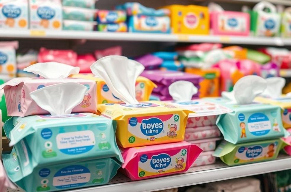 O que são lenços umedecidos?