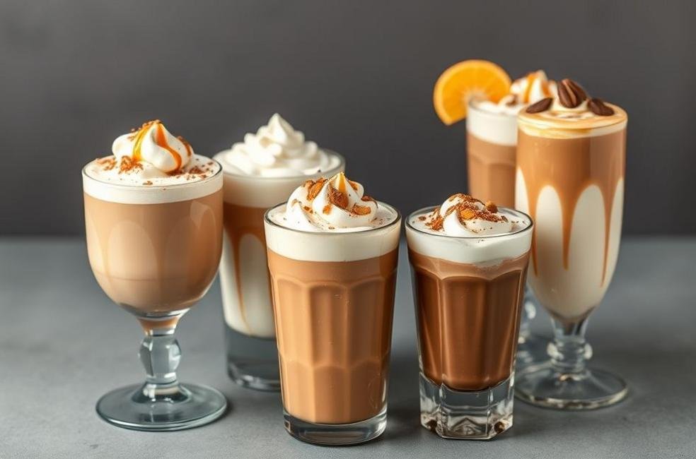 Incríveis Variações de Mochaccino com Avelã