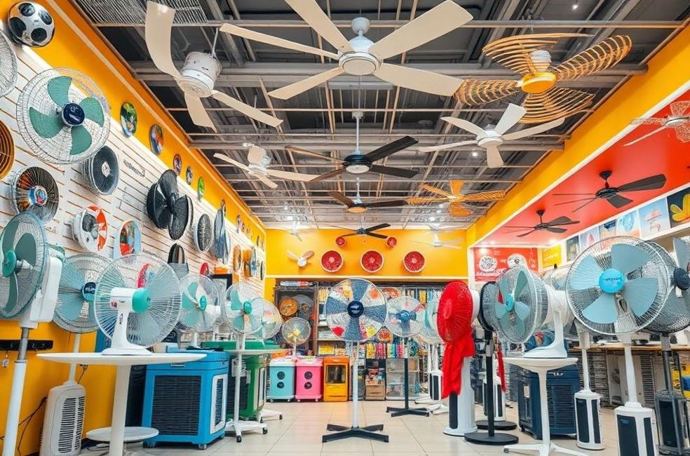 Tipos de Ventiladores e Suas Funcionalidades